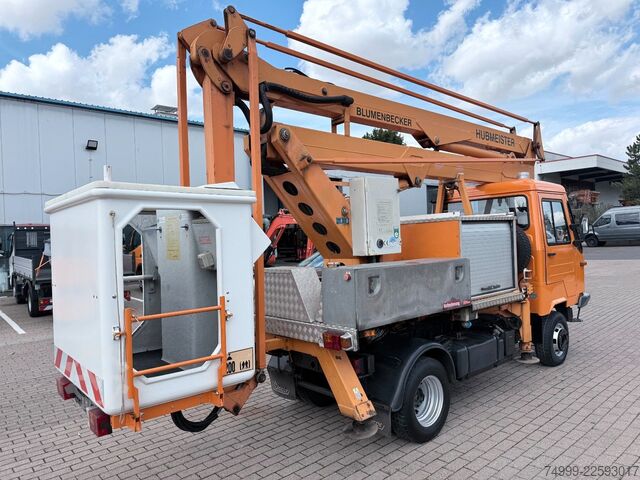 Truck-mounted work platform MULTICAR M26 4x4 Hubsteiger auf Wechselsystem KWS