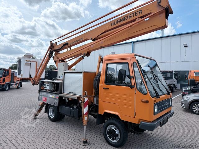 Truck-mounted work platform MULTICAR M26 4x4 Hubsteiger auf Wechselsystem KWS