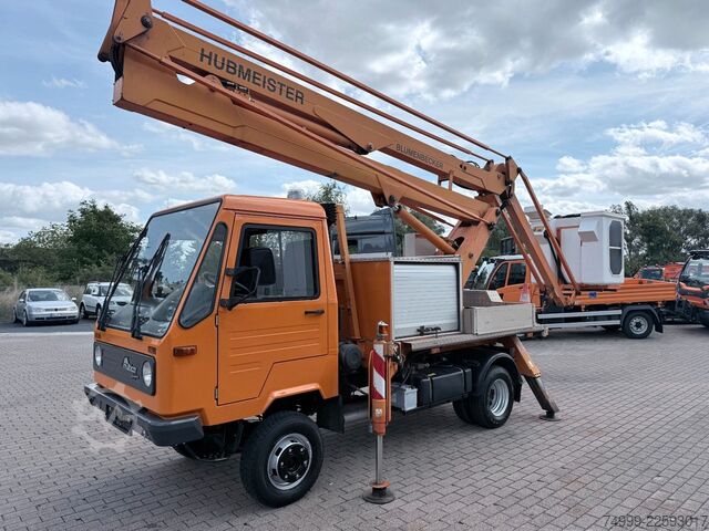 Truck-mounted work platform MULTICAR M26 4x4 Hubsteiger auf Wechselsystem KWS
