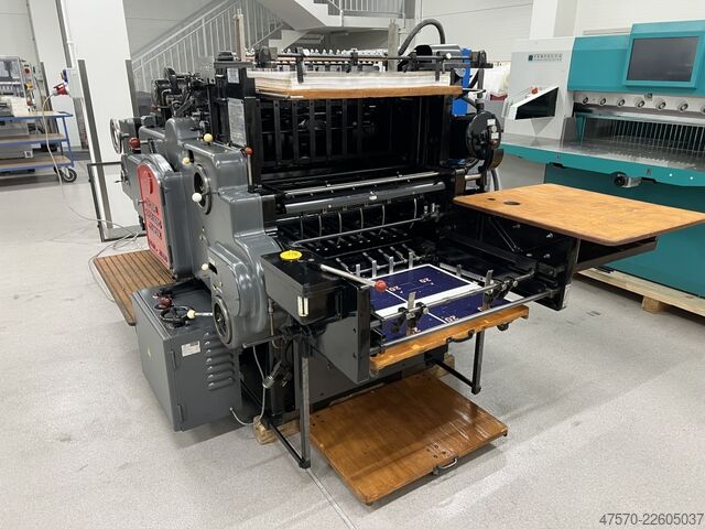 Falzmaschine Heidelberg Cylinder S 54×72 Automatic Die-Cutting Machine