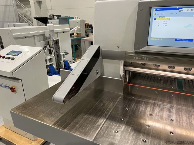 Papierschneidemaschine Polar Mohr 78 X Paper Cutting Guillotine
