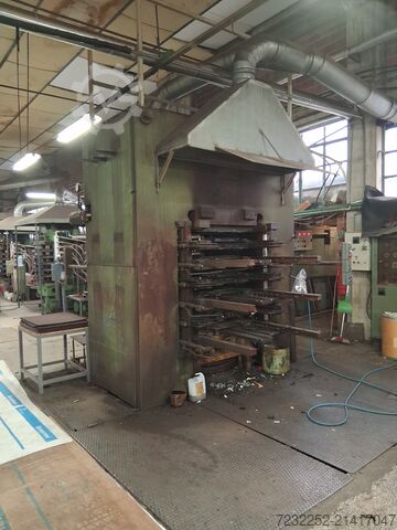 1000T Hydraulikpresse für Gummi- & EVA-Schaumstoffe MAPELLI T1000