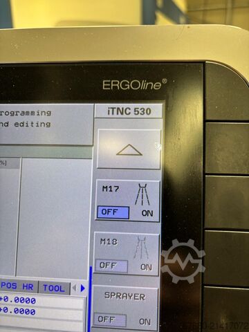 5 axis universal machining center DMG DMU 100 EVO