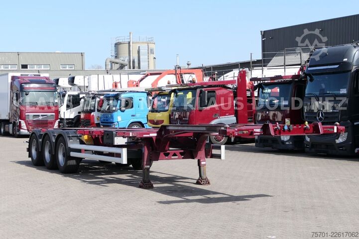 Swap body semitrailer KÖGEL Port 45 BDF Multi Chassis Liftachse max. 41,00 t