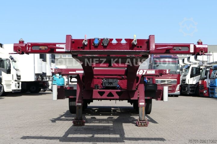 Swap body semitrailer KÖGEL Port 45 BDF Multi Chassis Liftachse max. 41,00 t