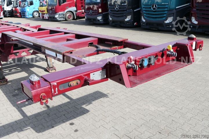 Swap body semitrailer KÖGEL Port 45 BDF Multi Chassis Liftachse max. 41,00 t