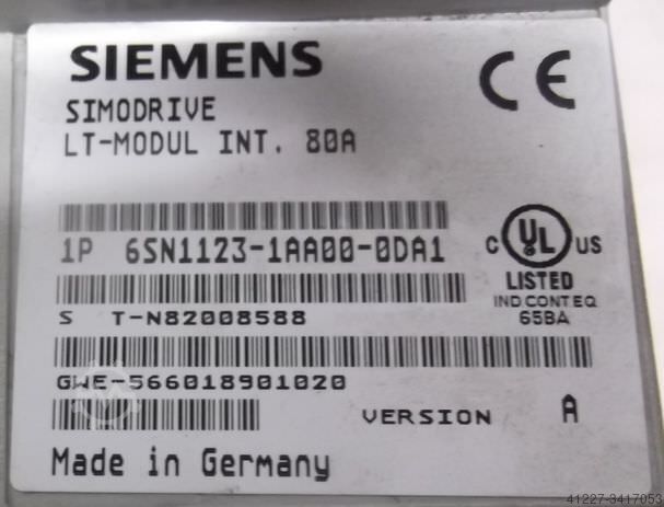 LT module Siemens Simodrive 6SN1123-1AA00-0DA1