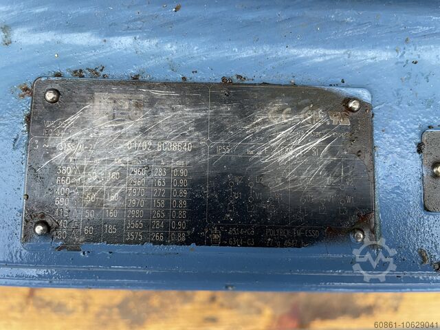 WEG 160kW Engine WEG 315S