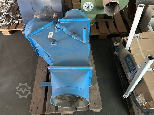 Nestro extraction systems with pressure pipe diverter Nestro Druckrohrweiche