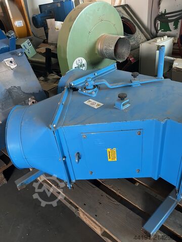 Nestro extraction systems with pressure pipe diverter Nestro Druckrohrweiche