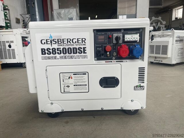 Diesel emergency power generator Geisberger GB8500VTS