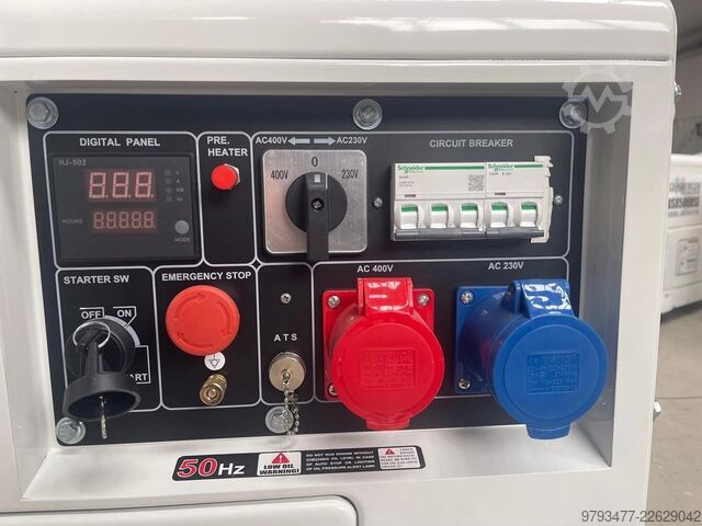 Diesel emergency power generator Geisberger GB8500VTS