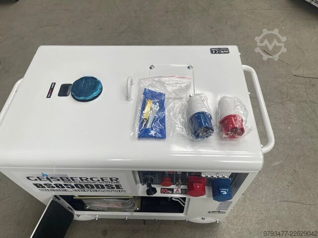 Diesel emergency power generator Geisberger GB8500VTS