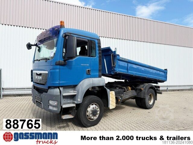 Tipper truck MAN TGS 18.360 4x4 BB