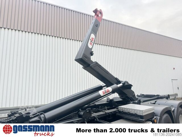Roll-off tipper truck MAN TGS 26.480 6x4 BL, Motorabtrieb, Navi, Intarder,