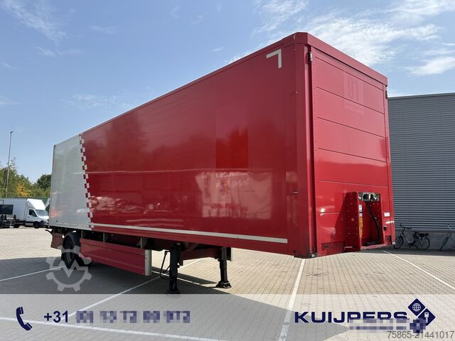 Box body Groenewegen Jumbo / City / Box / Laadklep 2500 kg