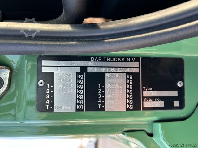 Standard tractor DAF CF 340 FT Euro 6 D Sleeper Cab / 394 dkm / Tach...