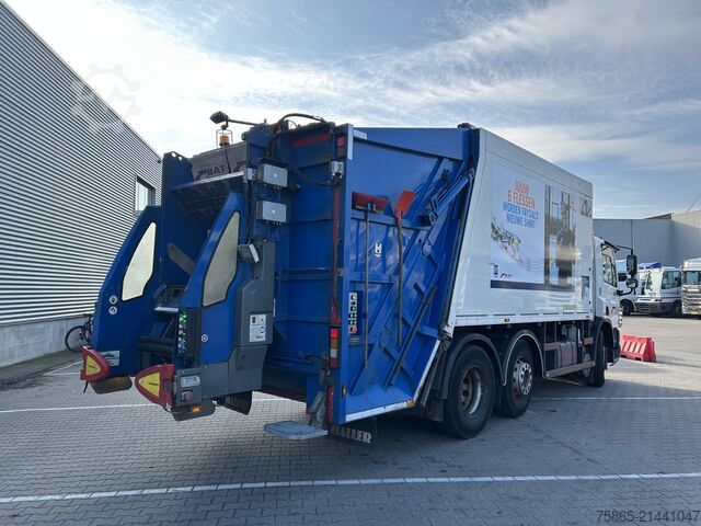 Garbage truck DAF CF 75 250 EEV / Haller X2C MEKAV 20 m3 / Garbag...