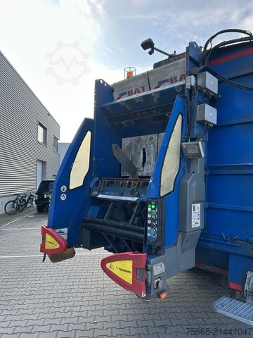 Garbage truck DAF CF 75 250 EEV / Haller X2C MEKAV 20 m3 / Garbag...