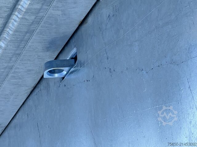 Tipper trailer Möslein TTD 19 B  19 t Tandemkipper- Tieflader hydraulischer Klappe Breitbereifung