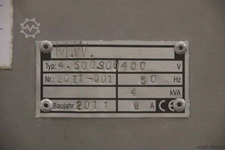 Stainless steel shredding system Willenberg 4.500.900