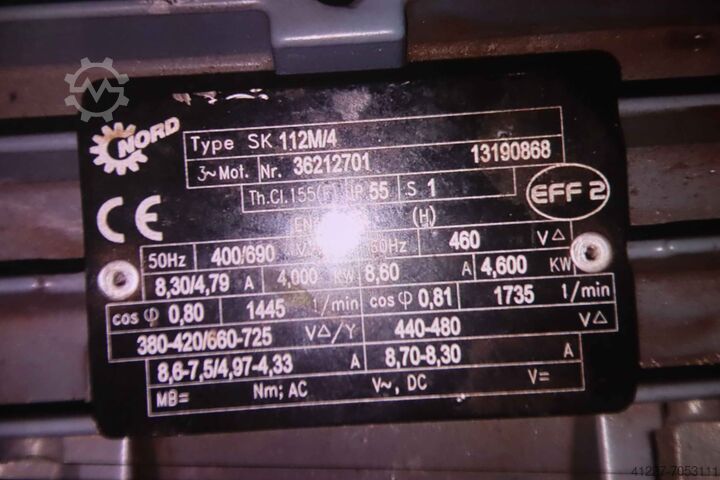 Stainless steel shredding system Willenberg 4.500.900