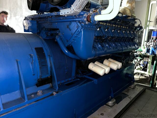 MWM Kraft-Wärme-Kopplungsanlage MWM TBG 620 V16