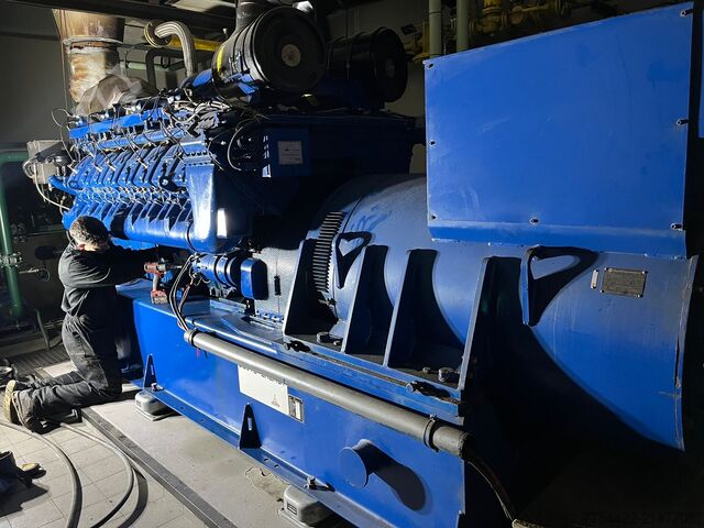 MWM Kraft-Wärme-Kopplungsanlage MWM TBG 620 V16