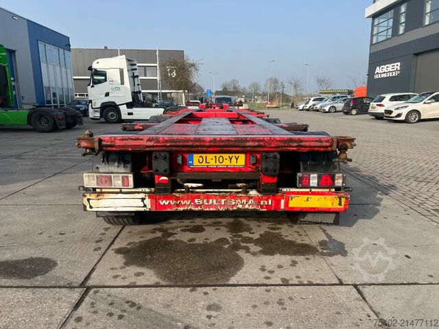 Container transport Krone SD / Genset / BPW + Drums