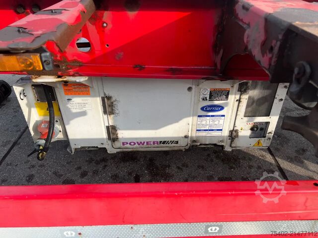 Container transport Krone SD / Genset / BPW + Drums