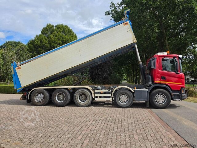 Tipper Scania G450 XT!!10x4 !!AJK KIPPER!!MILIEUKAP!!