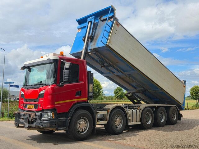 Tipper Scania G450 XT!!10x4 !!AJK KIPPER!!MILIEUKAP!!