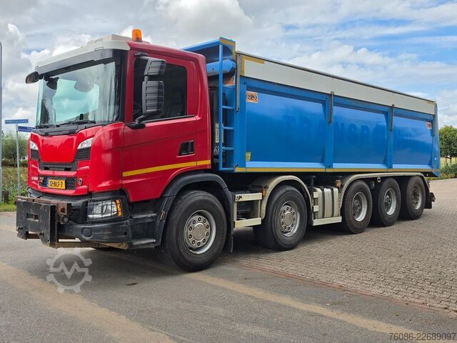 Tipper Scania G450 XT!!10x4 !!AJK KIPPER!!MILIEUKAP!!