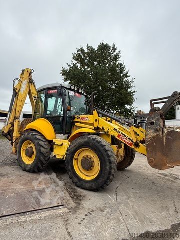 Backhoe loader NEW HOLLAND B 115 c