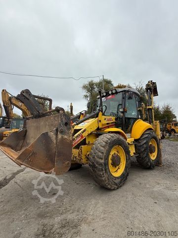 Backhoe loader NEW HOLLAND B 115 c