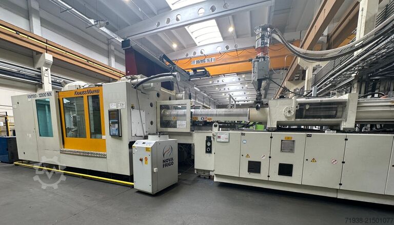 Spritzgießmaschine KraussMaffei KM 1100-12000 MX