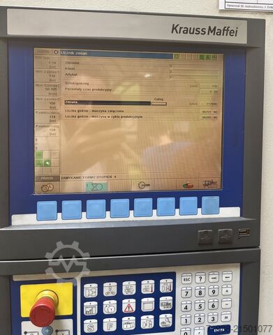 Spritzgießmaschine KraussMaffei KM 1100-12000 MX