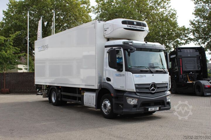 Refrigerated truck Mercedes-Benz Actros 1830 E6 TK T-1200R Multi Bi-Temp LBW AHK