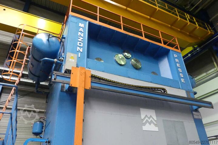 Punching automaton - transfer press Manzoni T6302MR/2/12/TE