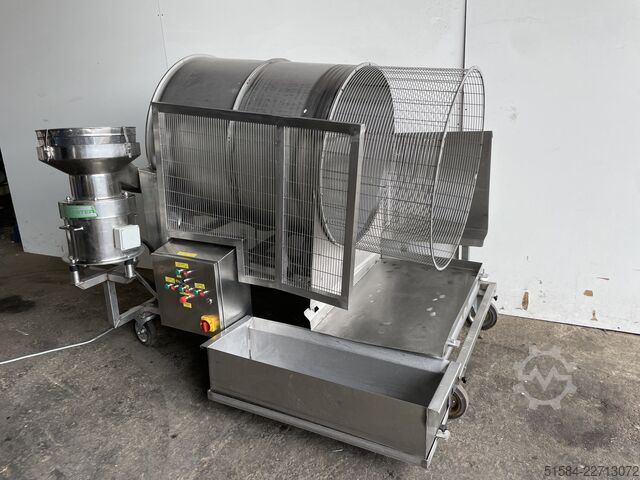 Flavouring drum Sievmaster flavouring drum