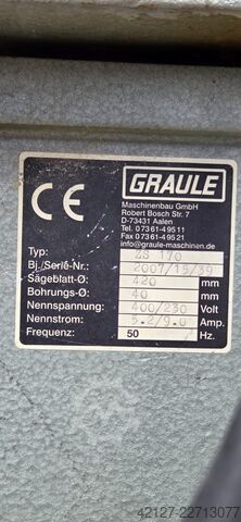 Mitre saw Graule ZS 170