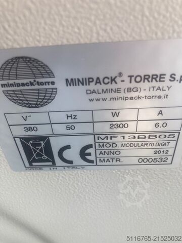 2 Stk. Schweißmaschine für Kunststofffolien MINIPAC-TORE S.p.A. Italy MODULAR 70 Digit