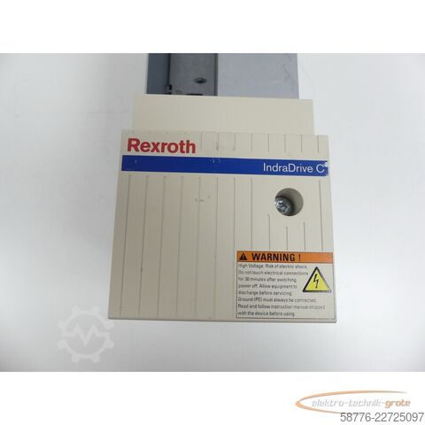 Komponente Rexroth HCS02.1E-W0054-A-03-NNNN MNR: R911298373 SN:7260402210260