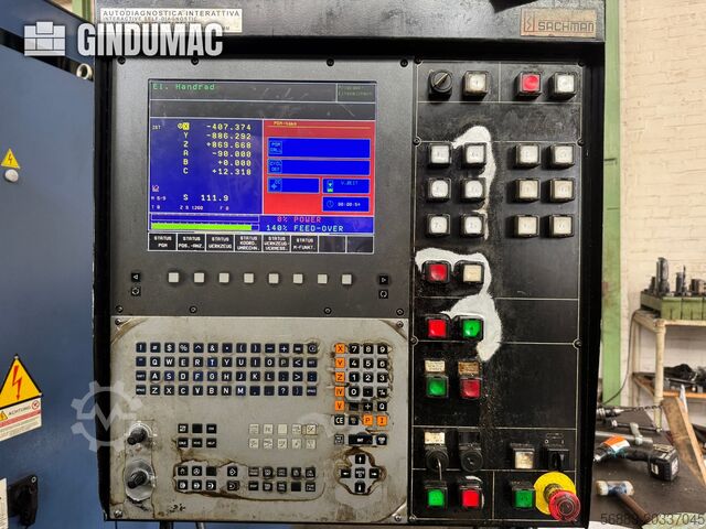 Bed Type Milling Machine SACHMAN TRT 314 HS