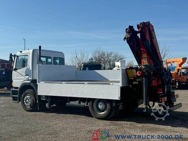 LKW mit Pritsche (offen) Mercedes-Benz 1828 Palfinger PK21000 12,1 m = 1.310 Kg - AHK