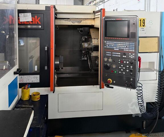 Mehrspindler Mazak QUICK TURN 250MSY + AUTOMAZIONE MECCANO