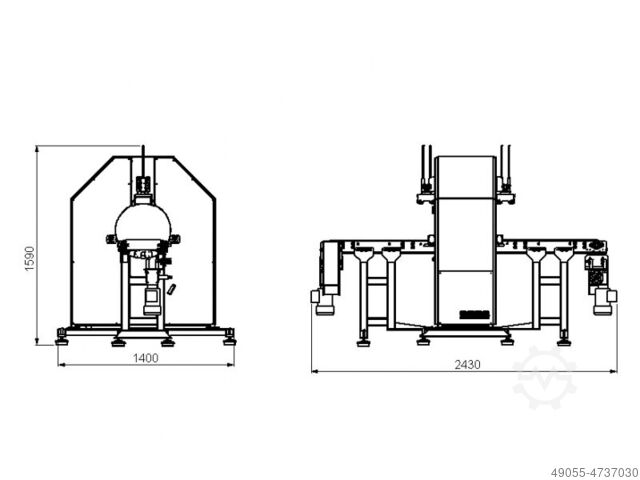 Orbital stretch winder  SPINNER 450s