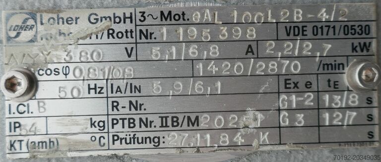 250 liter heatable/coolable pressure vessel made of V2A with dispersing agitator. Schwarz B0055