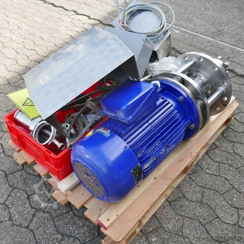 2950 liter heatable/coolable pressure vessel made of stainless steel 316 with dissolver agitator H. WOLFF Apparatebau KG B0053