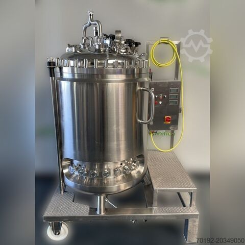 500 liter heatable/coolable pressure vessel made of V4A with magnetic agitator Waldner K0167